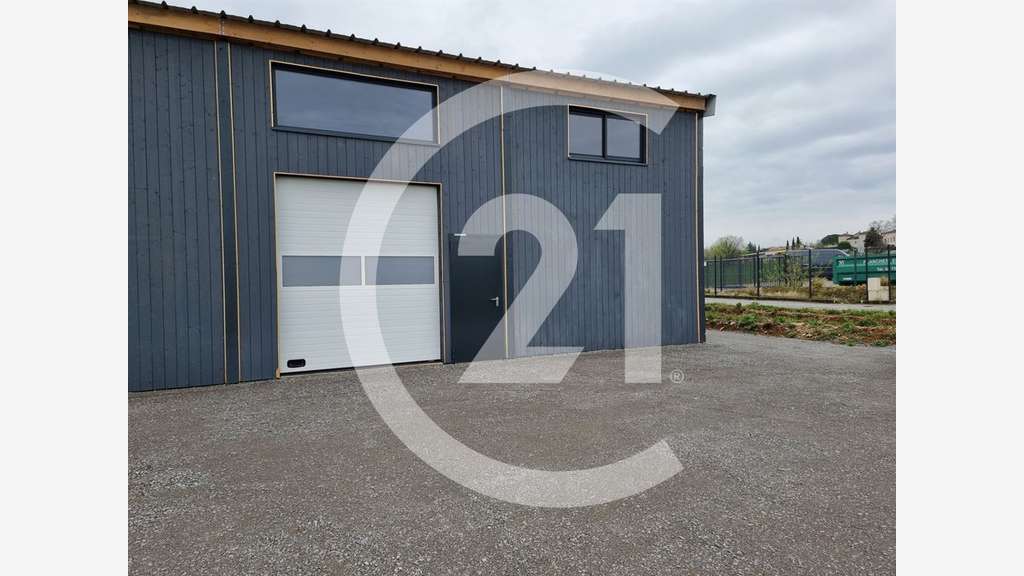 Entrepôt 150m² à Grâne ZA Les Grandes Vignes