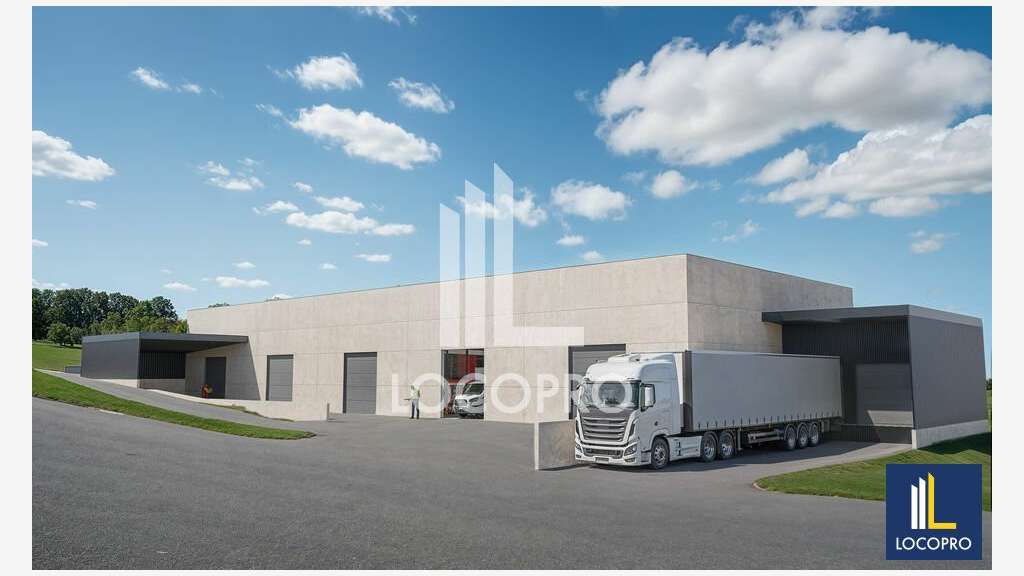 Location entrepôt neuf 1327m² à Grasse