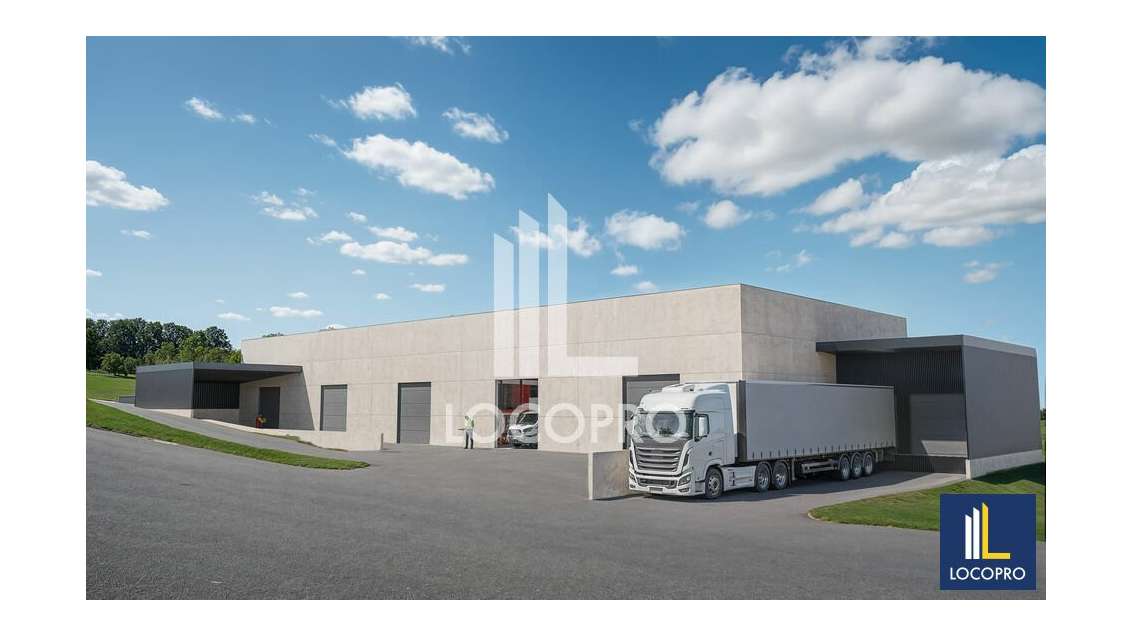 Location entrepôt neuf 1327m² à Grasse