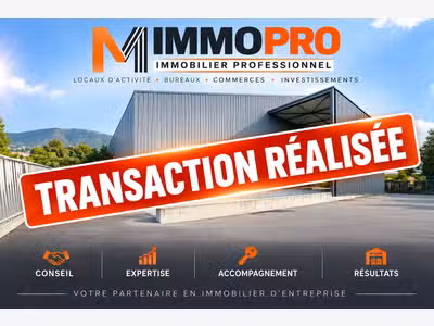 A louer entrepôt logistique 1200m² à Grasse