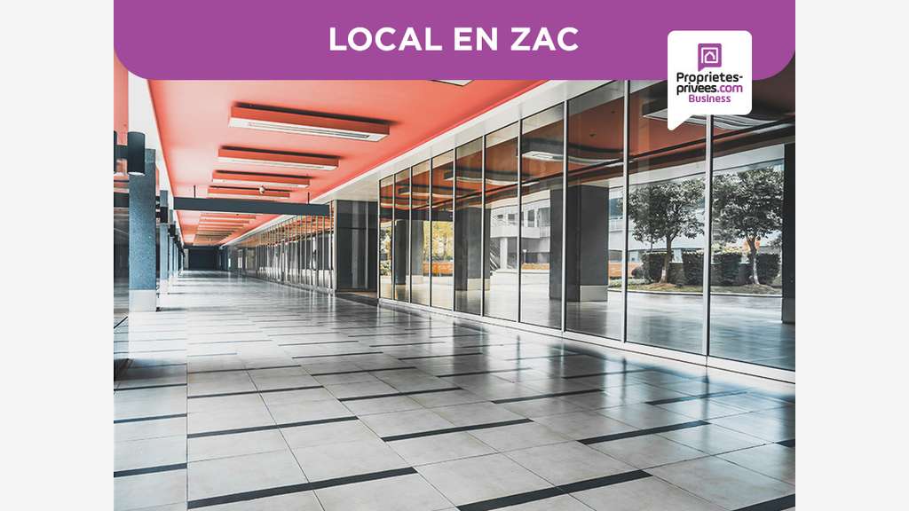 A louer local de 400m² à Grimaud ZA commerciale