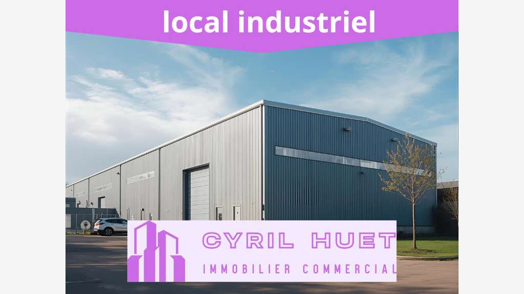 Loue entrepôt local industriel 380m² à Grimaud