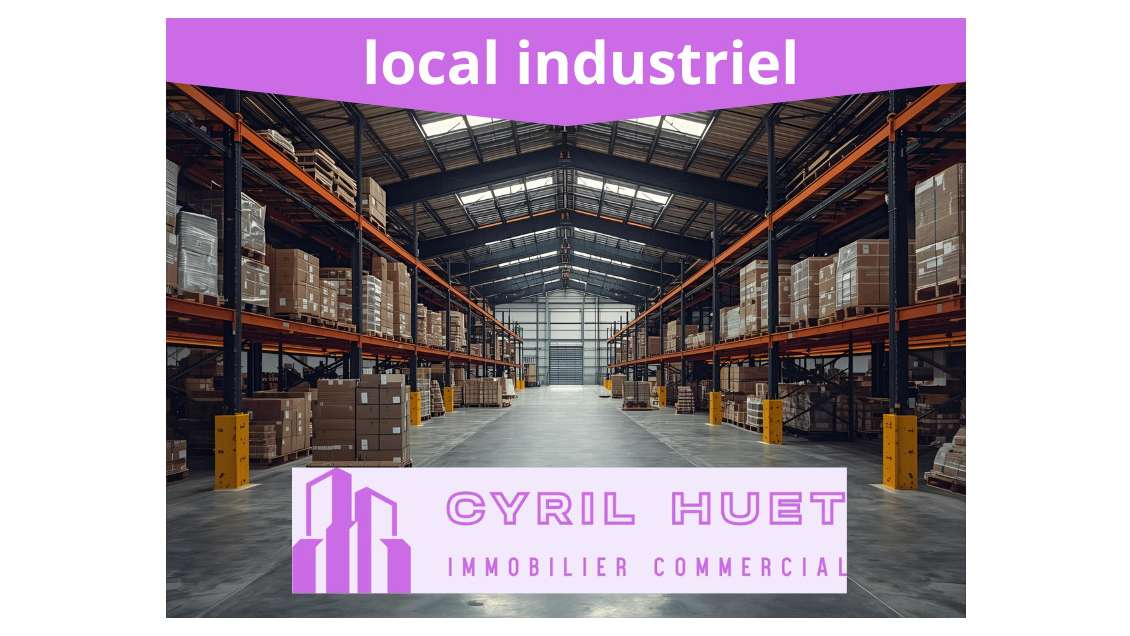 Loue entrepôt local industriel 380m² à Grimaud