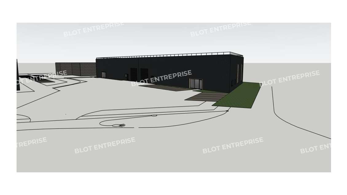 A louer local d'activités neuf 1300m² à Guidel