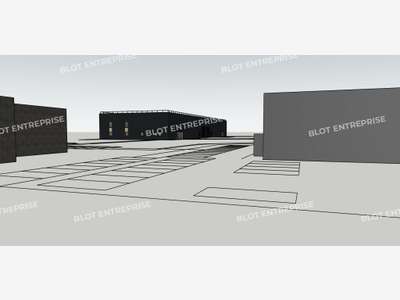 A louer locaux d'activités neufs 600m² à Guidel