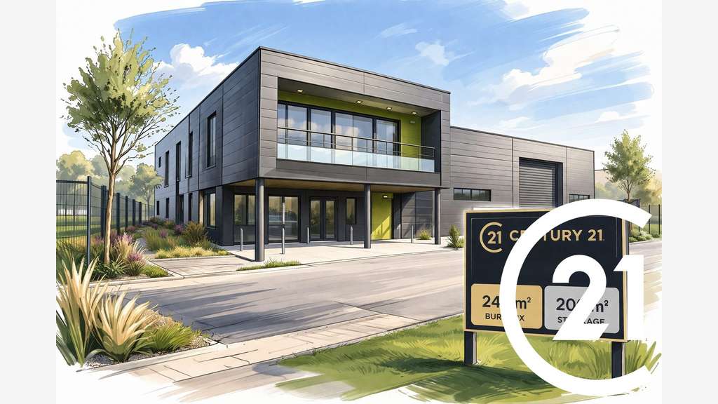 A louer bâtiment activité 470m² Guilherand Granges