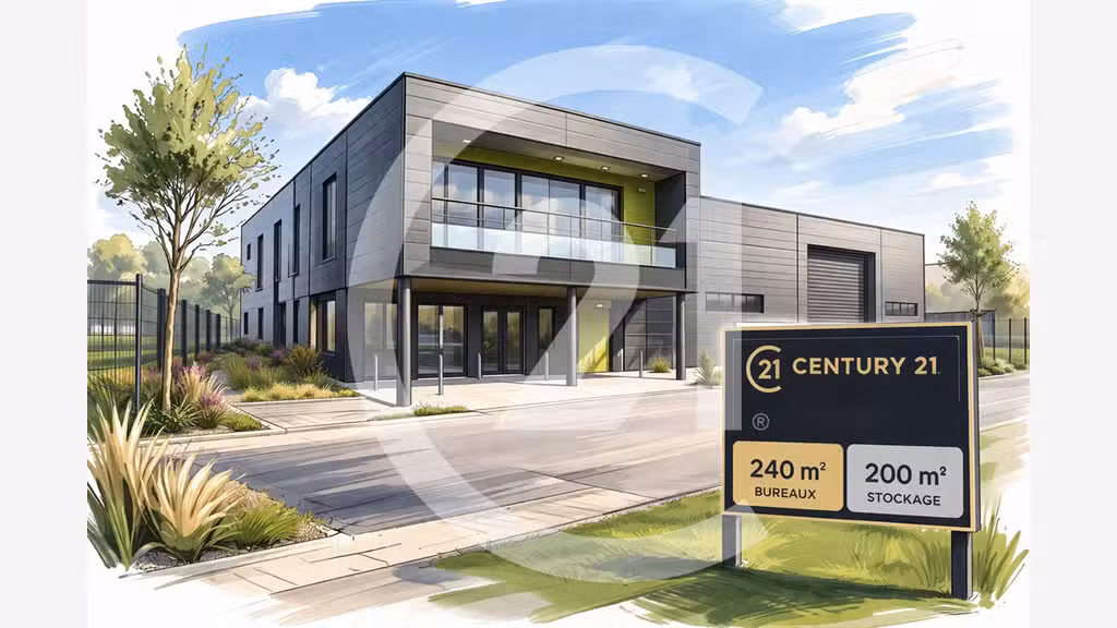 A louer bâtiment activité 470m² Guilherand Granges