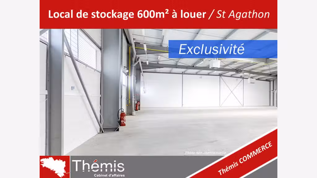 local d'activité avec entrepôt secteur Guingamp