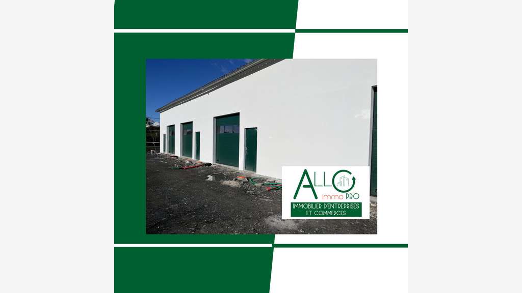 Local d'activités neufs 76m² à louer à Halsou