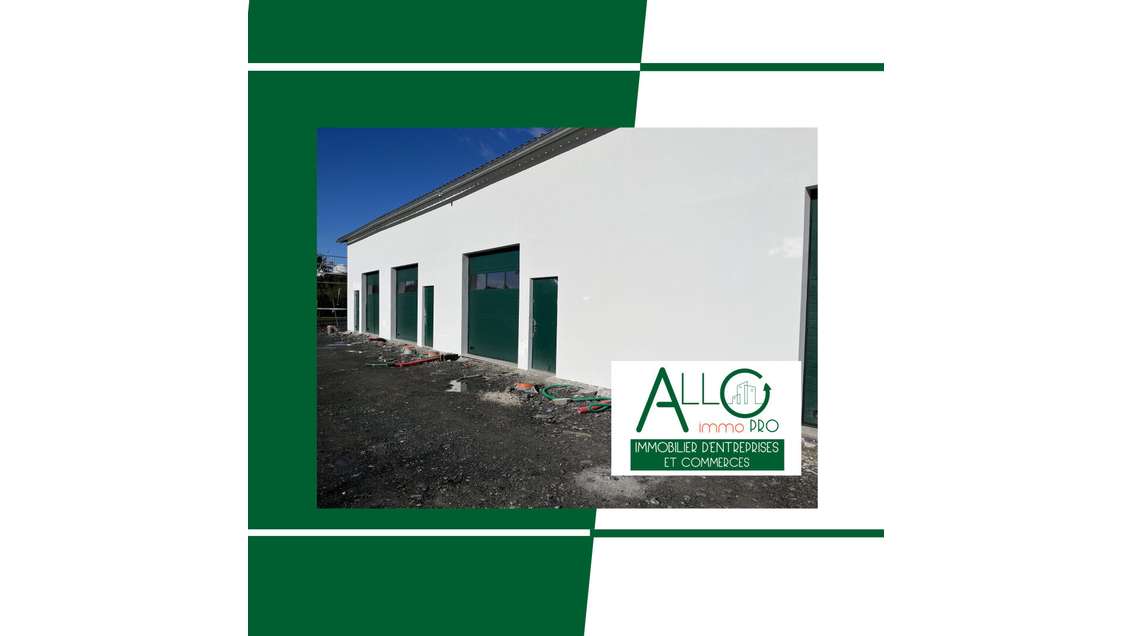 Local d'activités neufs 76m² à louer à Halsou 