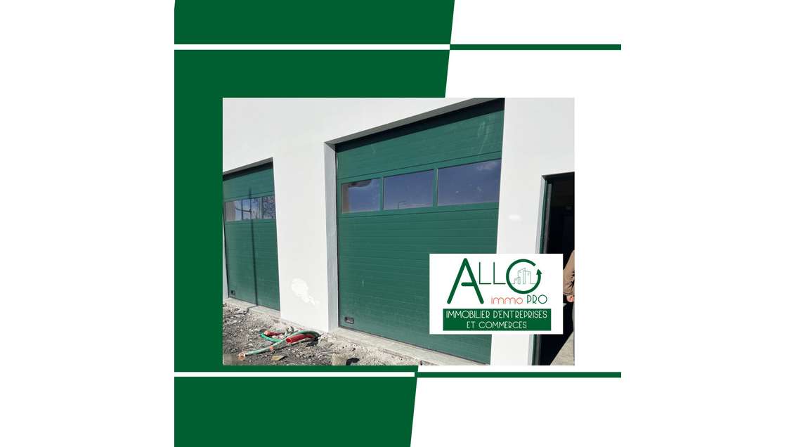 Local activités neufs 175m² à louer à Halsou Gare