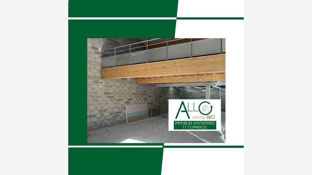 Local activités neufs 175m² à louer à Halsou Gare