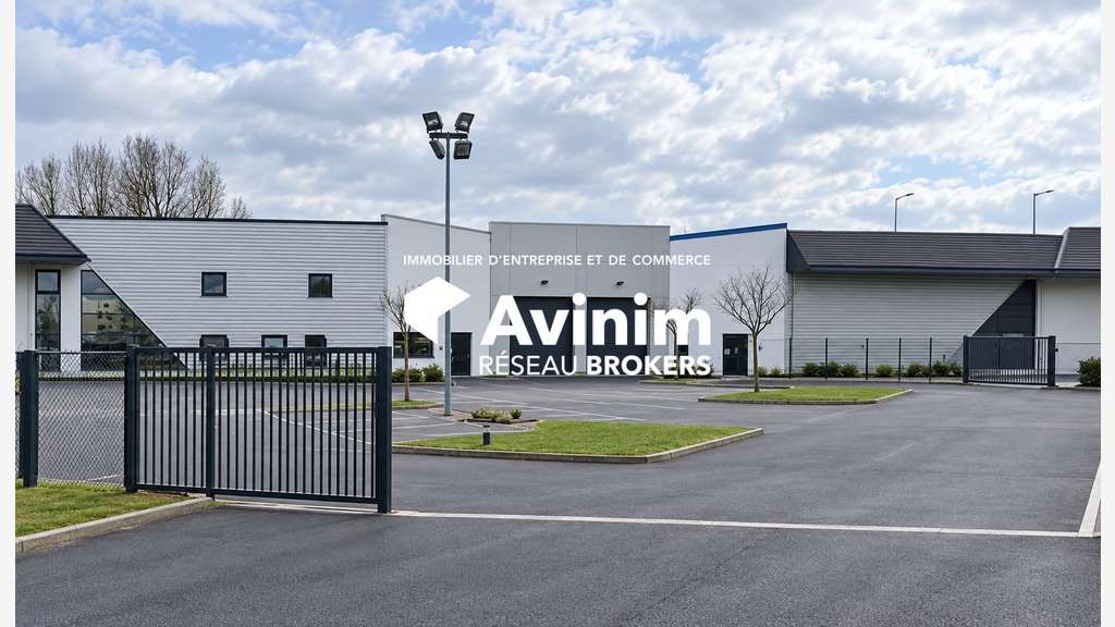 A louer local de 230m² avec grand parking Harfleur