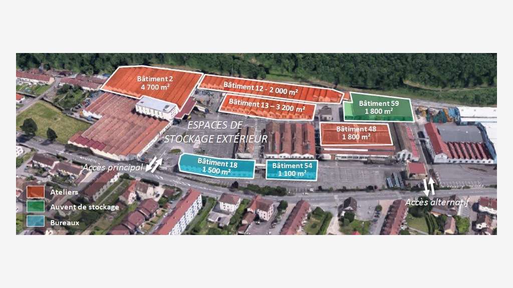 Locaux d'activités à louer - Hérimoncourt (25310)