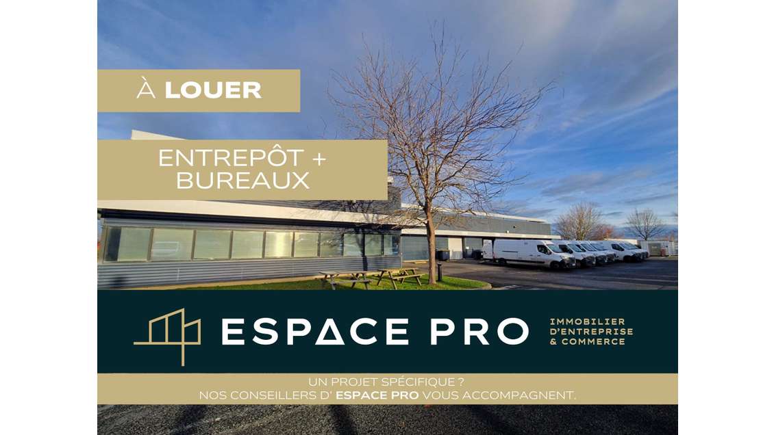 Locaux 1440m² sur terrain  5580m² à louer à Ifs
