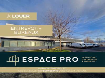Locaux 1440m² sur terrain 5580m² à louer à Ifs