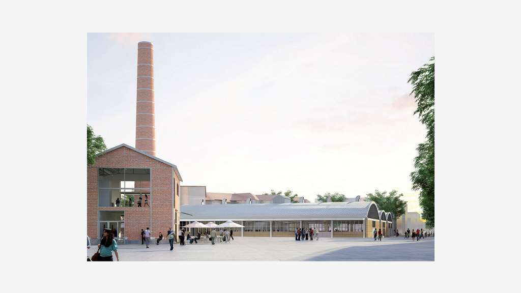 À louer/vendre locaux 2435m² à Ivry Halle Alterna