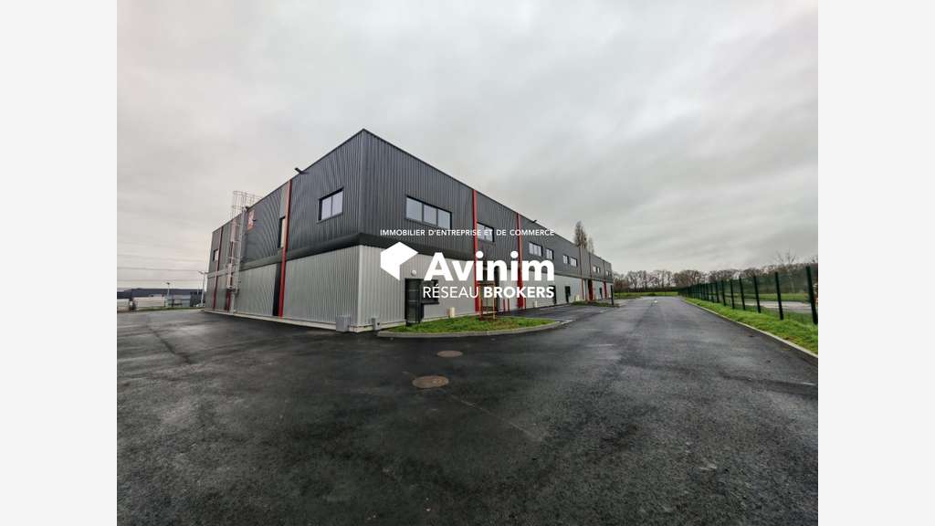 A louer local d'activités neuf 295m² ZI Liodière
