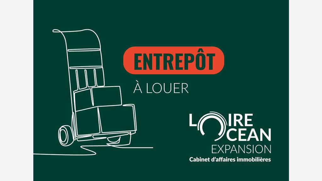 A louer entrepôt de 600m² à La Baule