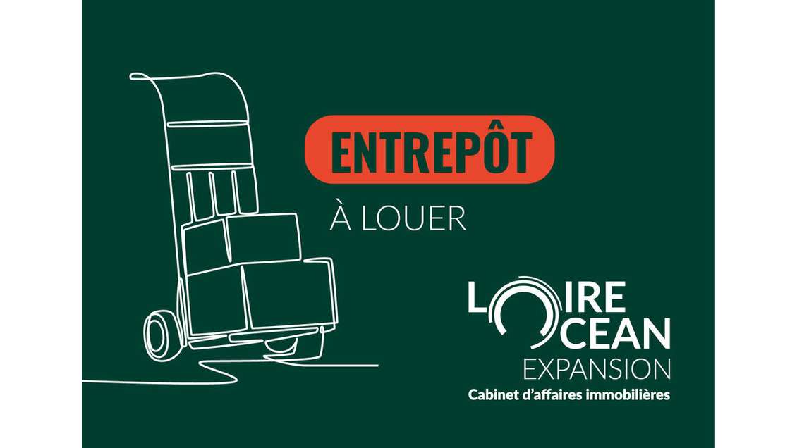 A louer entrepôt de 600m² à La Baule