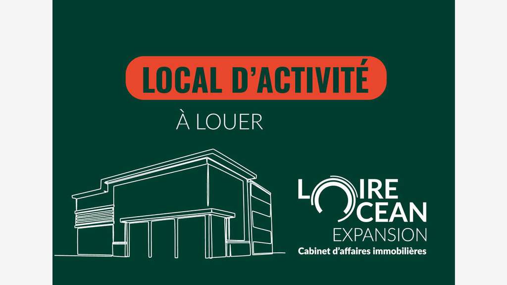 Loue local d'activité 951m² La Baule zone Beslon