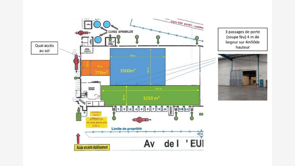 À louer – Cellules logistiques de 3 250 à 4 650 m²