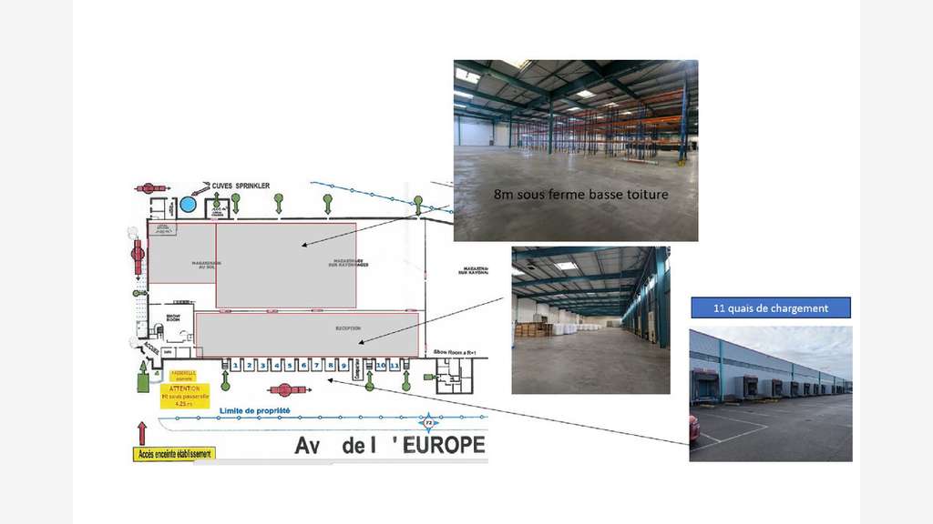 À louer – Cellules logistiques de 3 250 à 4 650 m²