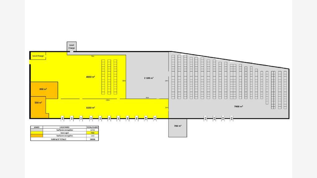 À louer – Cellules logistiques de 3 250 à 4 650 m²