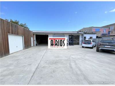 A louer local d'activité 406m² + studio à la Crau