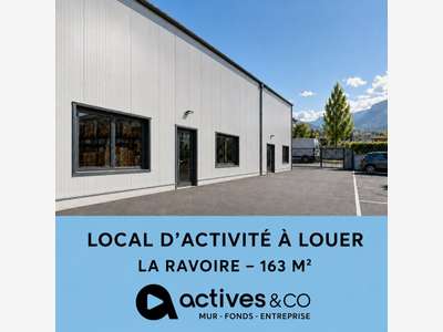 Local d'activité 163m² à louer à La Ravoire