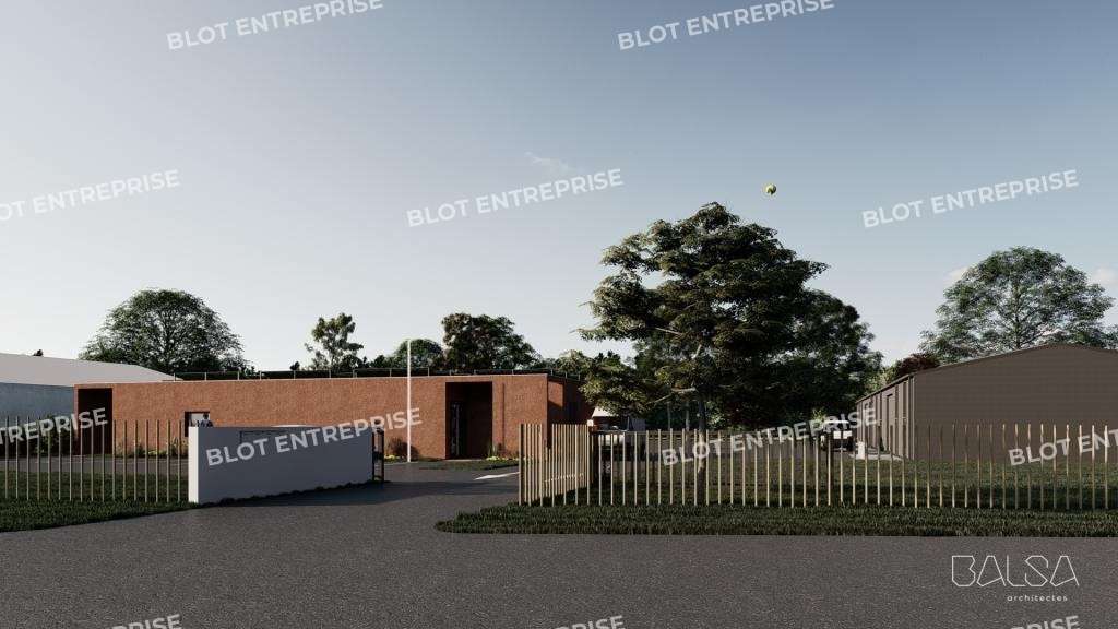 A louer local d'activités neuf 360m² à Lamballe