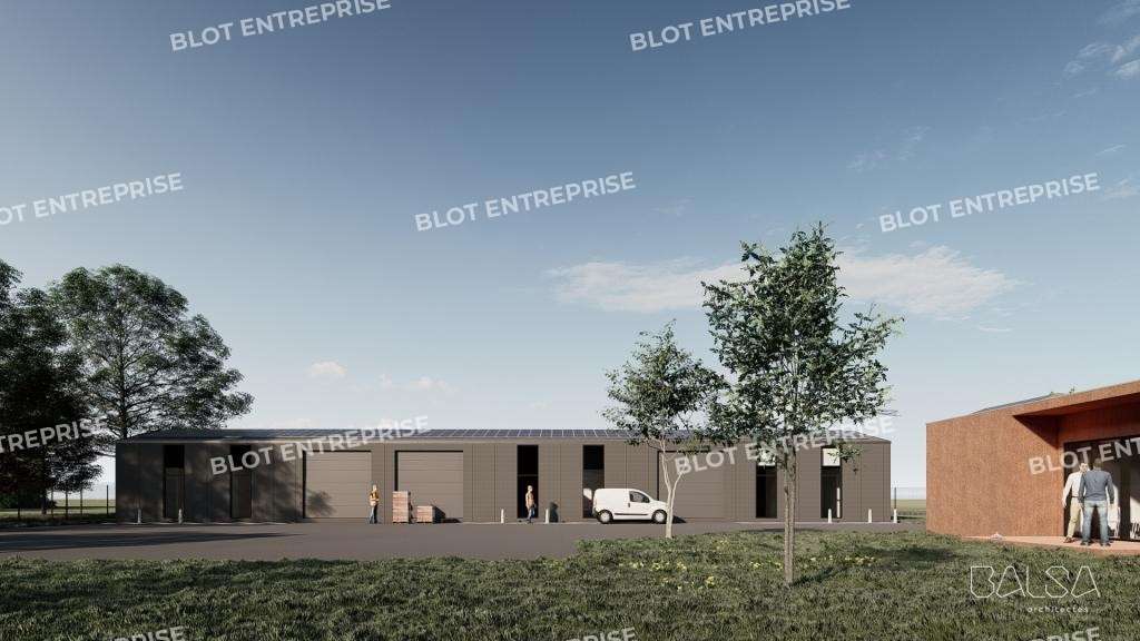 A louer local d'activités neuf 360m² à Lamballe