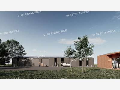 A louer local d'activités neuf 360m² à Lamballe