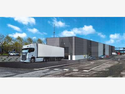 A louer entrepôt neuf 960m² divisible à Lanester