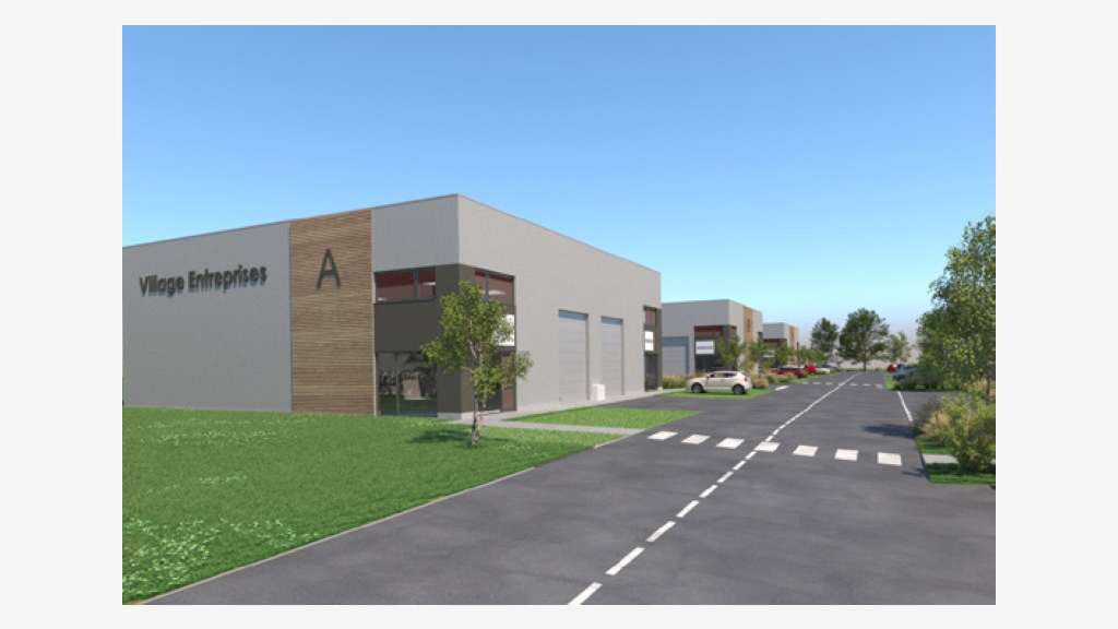 A louer cellules en village entreprises à Laval