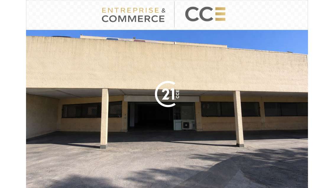 A louer entrepôt 400m² Le Cannet Canéopole 