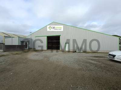 A louer hangar 1500m² sur 3360m² au Folgoët