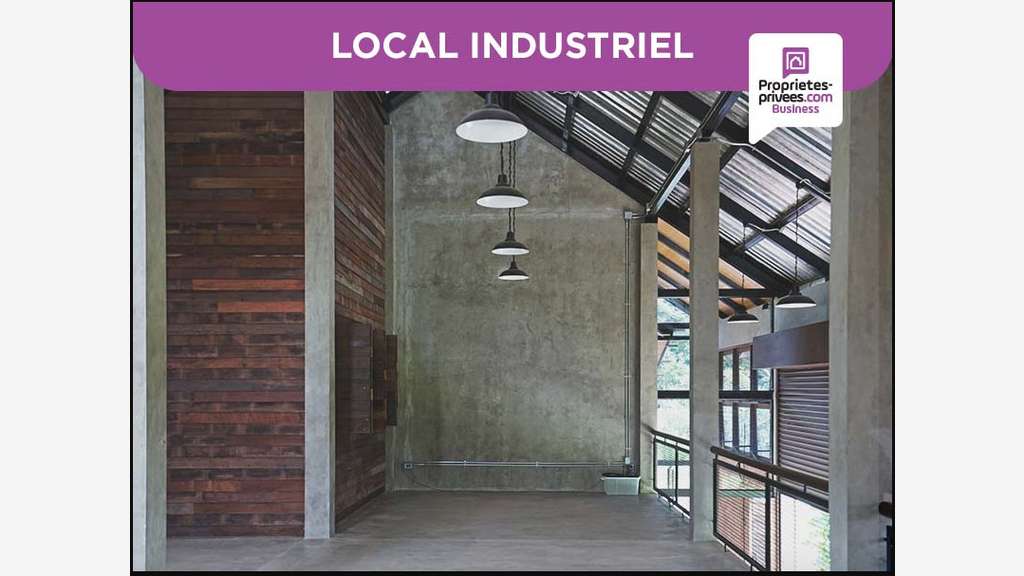 A louer local 584m² Le Mans ZAC de l'Ardoise