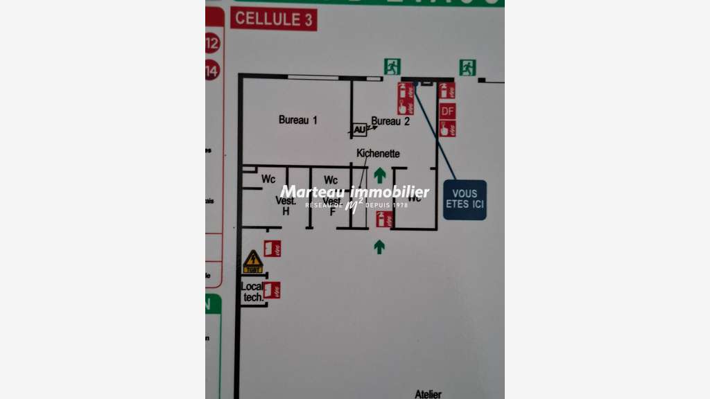 Local d'activité Le Mans 4 pièce(s) 357.5 m2