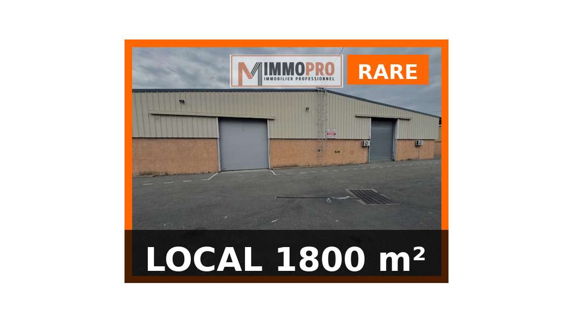 Local 1800m² + terrain accès semi au Muy