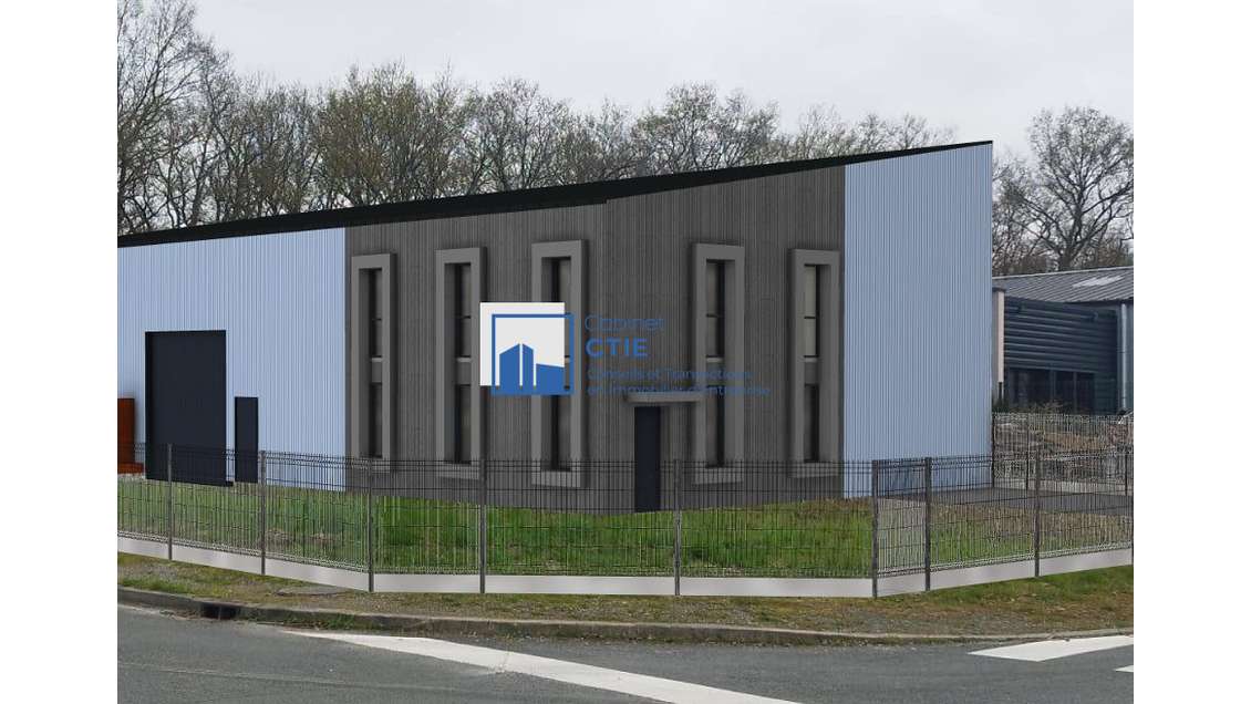 A louer local artisanal de 345m² à Angers Est