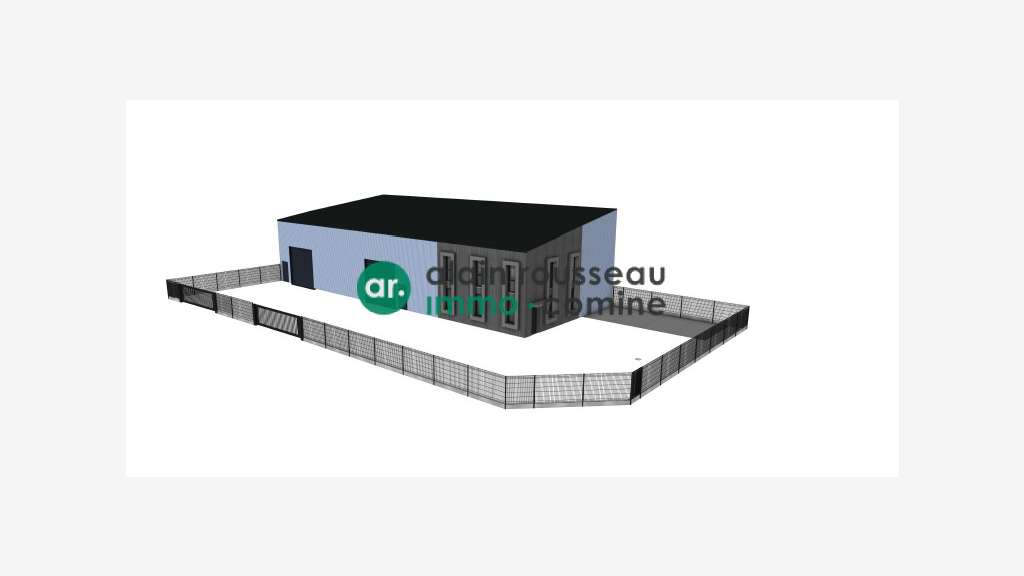 A louer local activité neuf de 342m² le Plessis