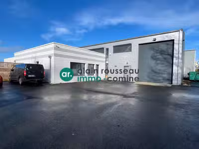 Loue local d'activité 475m² le Plessis Grammoire
