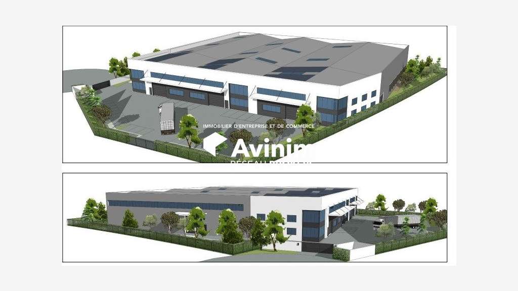 Local neuf 2700m² divisibles Le Pont-de-Claix