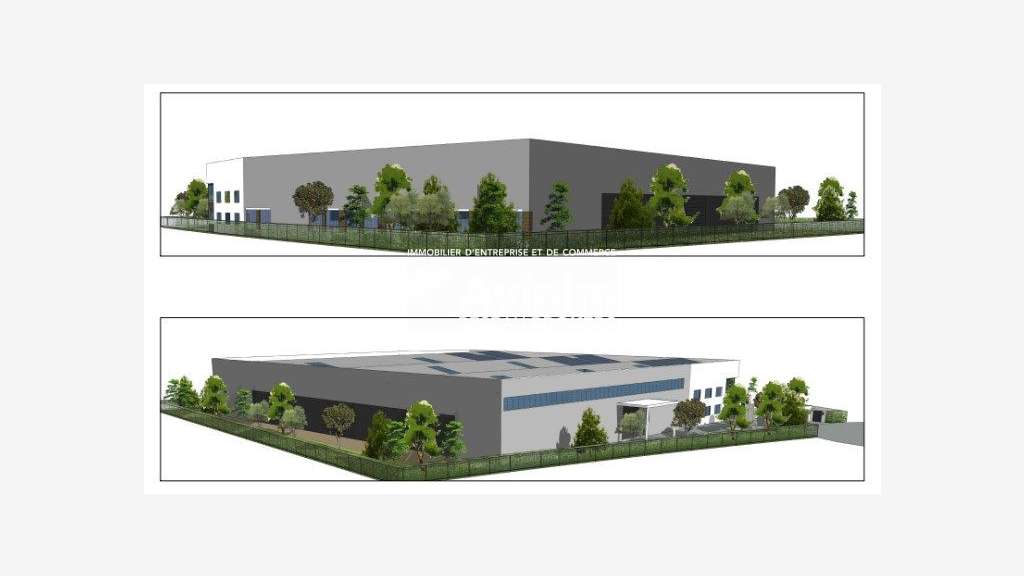 Local neuf 2700m² divisibles Le Pont-de-Claix
