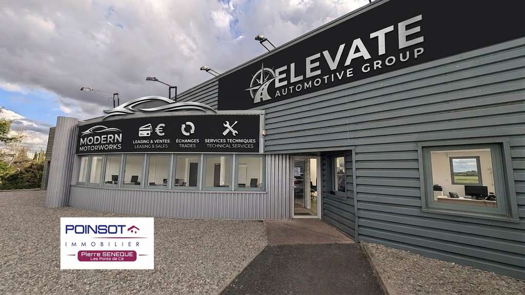 Loue local d'activité de 325m² à Juigné sur Loire