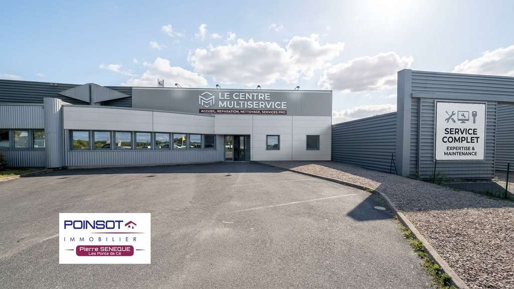 Loue local d'activité de 325m² à Juigné sur Loire