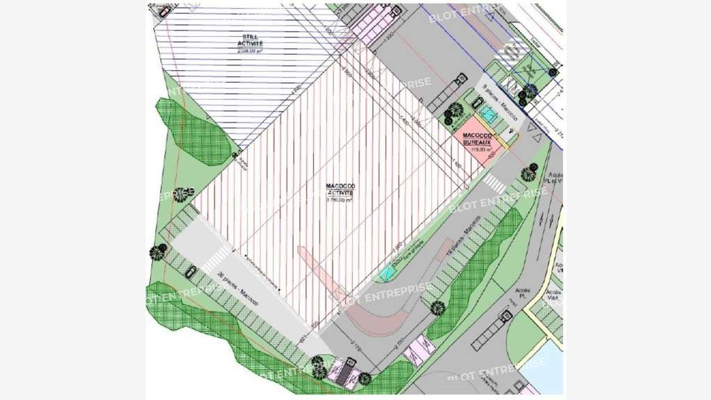 A louer locaux d'activités 4 000m² Les Sorinières