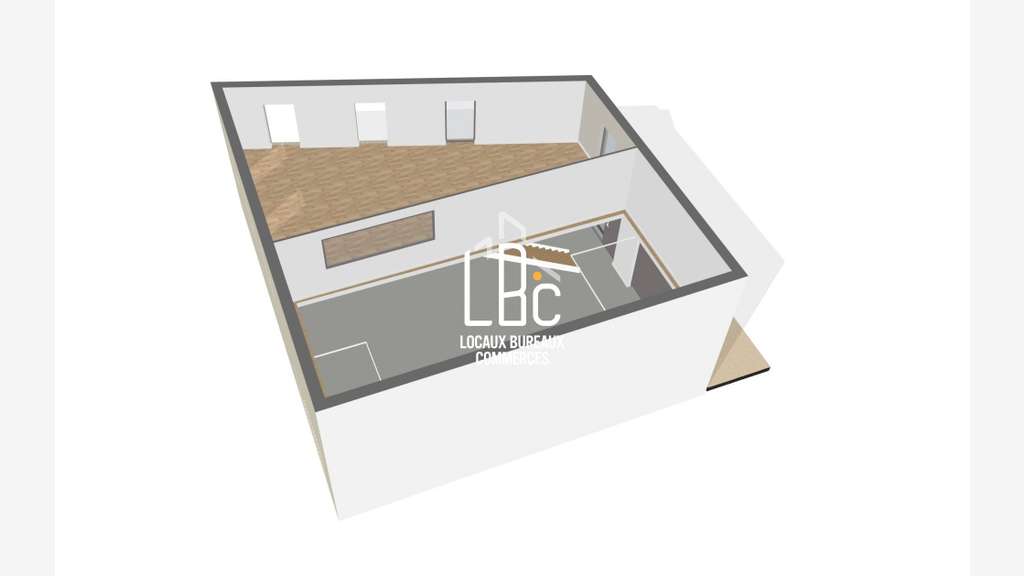 Local d'activité à louer 169m² Les Sorinières
