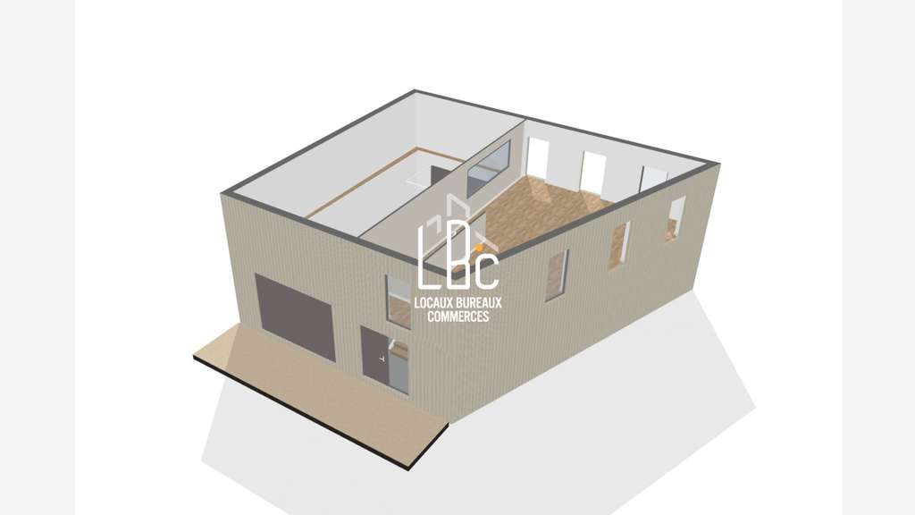 Local d'activité à louer 169m² Les Sorinières